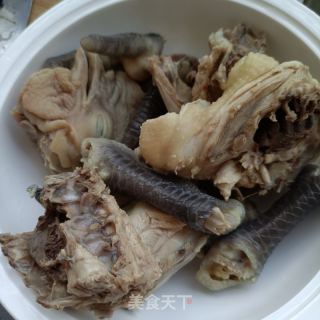 莲藕玉米炖公鸡的做法步骤：6