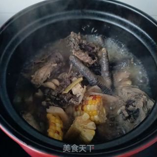 莲藕玉米炖公鸡的做法步骤：20