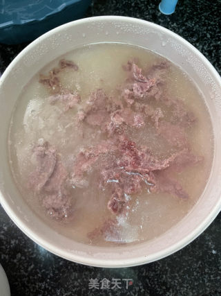 牛肉粉丝汤的做法步骤：7