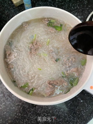 牛肉粉丝汤的做法步骤：9