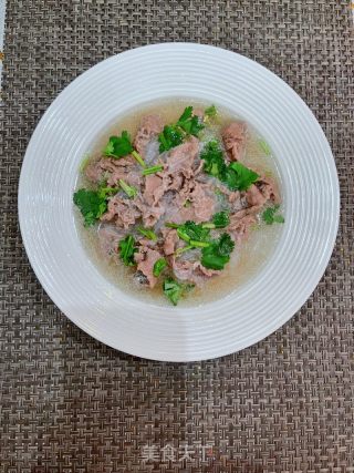 牛肉粉丝汤的做法步骤：10