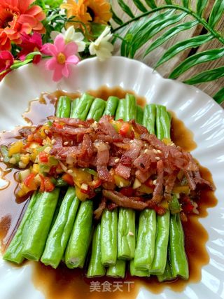 培根彩椒扒玉豆的做法步骤：15