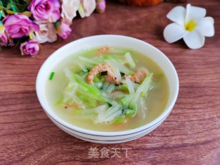 蒲丝磷虾汤的做法