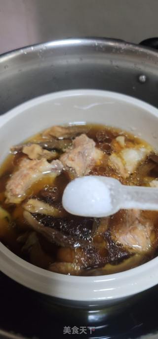 霸王花排骨汤的做法步骤：6