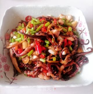 爆炒鱿鱼的做法