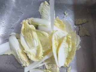 魔芋块烧大娃娃菜的做法步骤：2