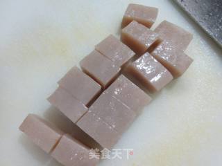 魔芋块烧大娃娃菜的做法步骤：4
