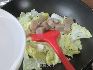 魔芋块烧大娃娃菜的做法步骤：7