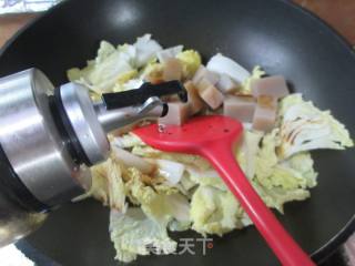 魔芋块烧大娃娃菜的做法步骤：8