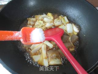 魔芋块烧大娃娃菜的做法步骤：12