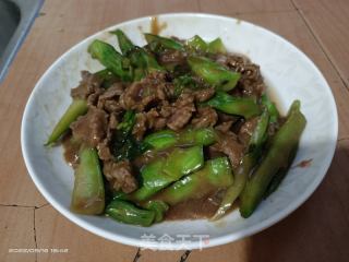 芥兰牛肉的做法步骤：6