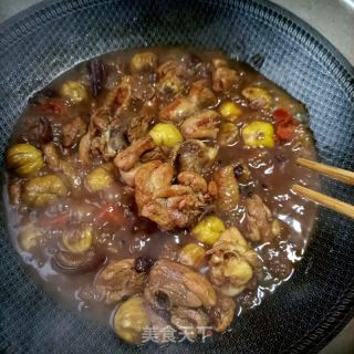 板栗烧鸡腿的做法步骤：19