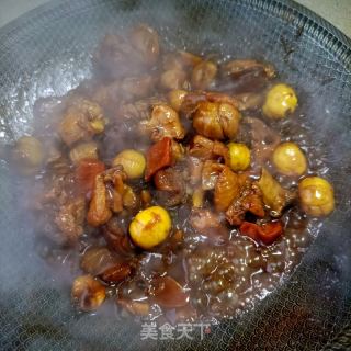板栗烧鸡腿的做法步骤：20