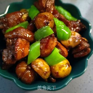 板栗烧鸡腿的做法步骤：24