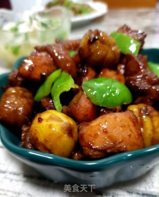 板栗烧鸡腿的做法步骤：25