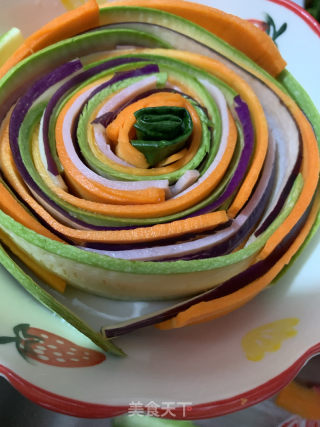 蔬菜烘蛋的做法步骤：4
