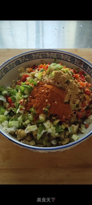茄子包子的做法步骤：4