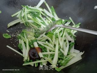 炒海白菜的做法步骤：2