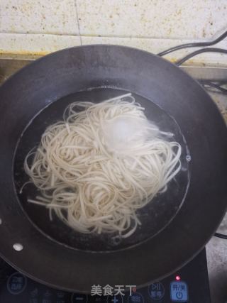 香辣藕丸油菜面的做法步骤：7