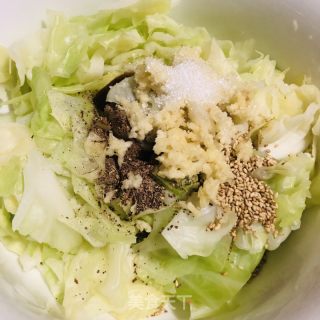 凉拌圆白菜的做法步骤：5
