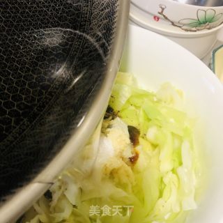 凉拌圆白菜的做法步骤：6