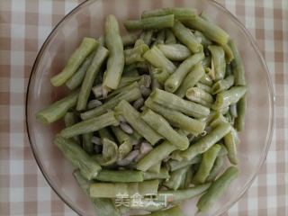清炒白豆角的做法