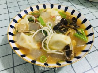 粉汤饺子的做法步骤：3