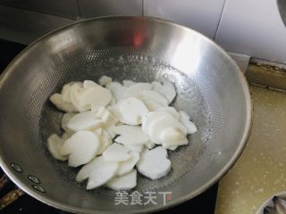 清炒山药的做法步骤：3