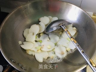 清炒山药的做法步骤：5