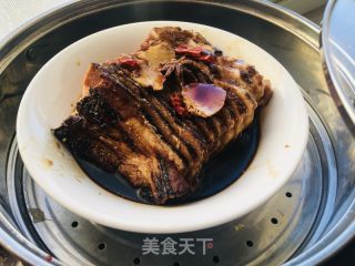 酸汤条子肉的做法步骤：9