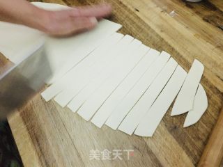 辣子拌面片的做法步骤：3