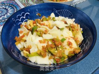 辣子拌面片的做法步骤：7