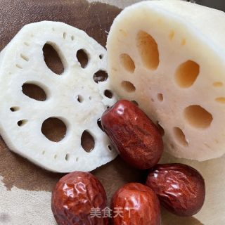 红枣莲藕汁的做法步骤：1