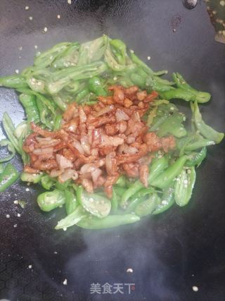 辣椒炒肉的做法步骤：6