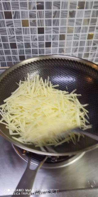 清炒土豆丝的做法步骤：5