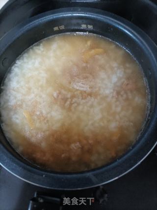 生菜瘦肉粥的做法步骤：6