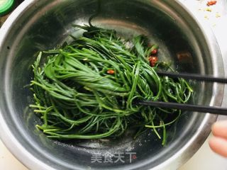凉拌沙葱的做法步骤：9