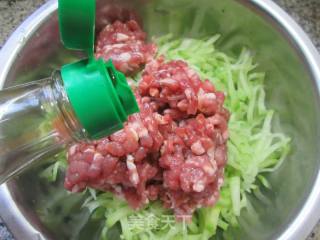 佛手瓜肉馅荞麦饺子的做法步骤：9