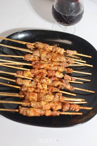 烤羊肉串的做法步骤：5