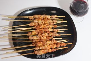 烤羊肉串的做法步骤：6