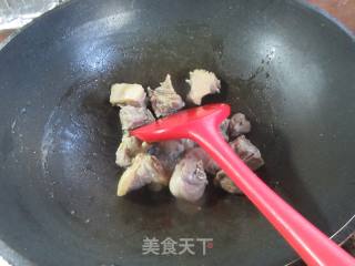魔芋块烧鸭肉的做法步骤：4