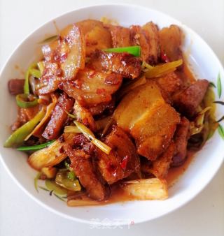 回锅肉的做法步骤：9