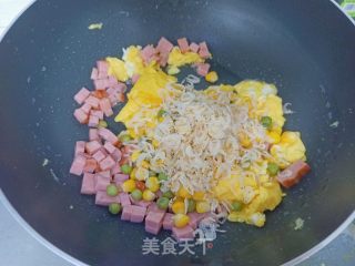 网红柚子炒饭的做法步骤：8