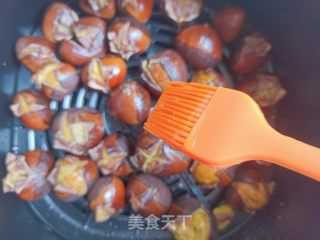 超简单的蜂蜜烤栗子的做法步骤：6