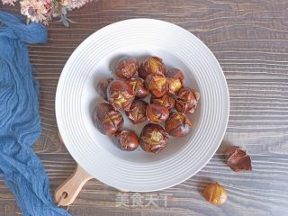 超简单的蜂蜜烤栗子的做法步骤：8