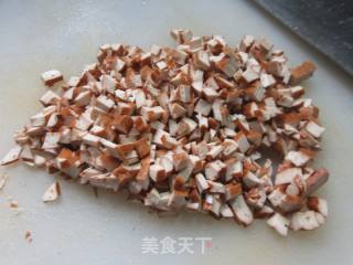 香干茭白肉馅荞麦饺子的做法步骤：3