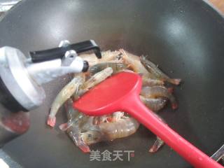 野山笋炒大头虾的做法步骤：4
