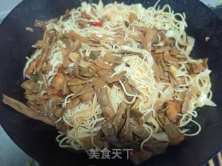 干豆角蒸面的做法步骤：16