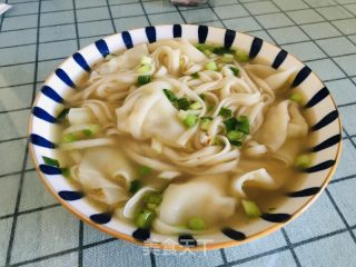 鸡汤云吞面的做法