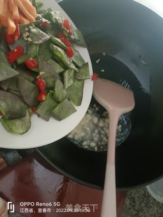 素炒扁豆的做法步骤：3